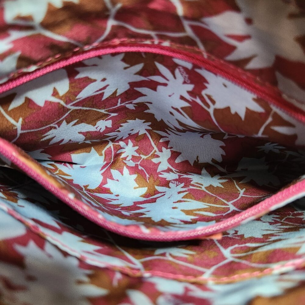 Hobo International Metallic Gold Zip Up Cosmetic Bag Clutch Wallet - Picture 8 of 8